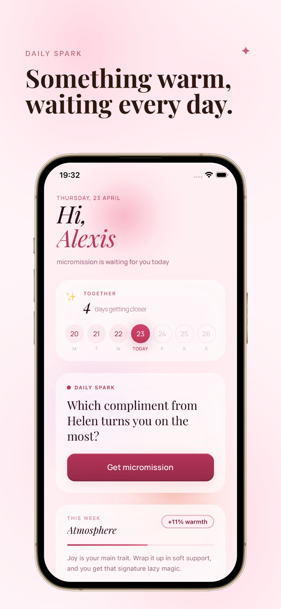 Home — Daily Spark & Streak